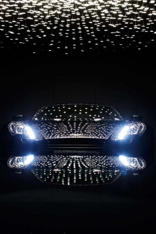 750 OLEDs illuminate the Aston Martin One-77