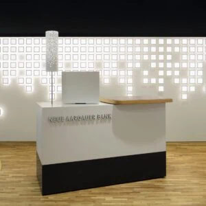 interactive OLED light installation from iart