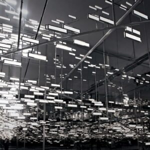 interactive OLED installation from Tamschick Media+Space and iart