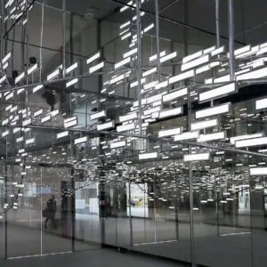 interactive OLED installation from Tamschick Media+Space and iart