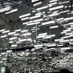 interactive OLED installation from Tamschick Media+Space and iart