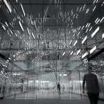 interactive OLED installation from Tamschick Media+Space and iart
