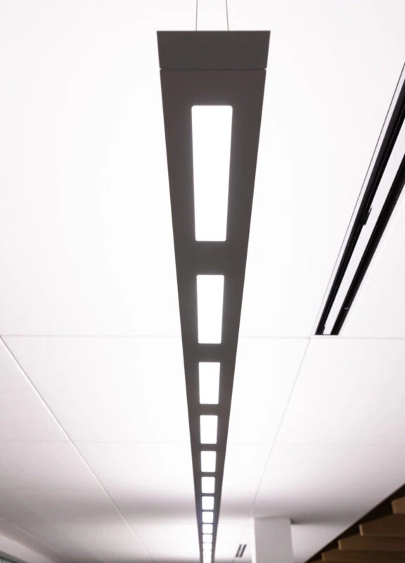 OLED pendant luminaire Olessence Slim from Acuity Brands