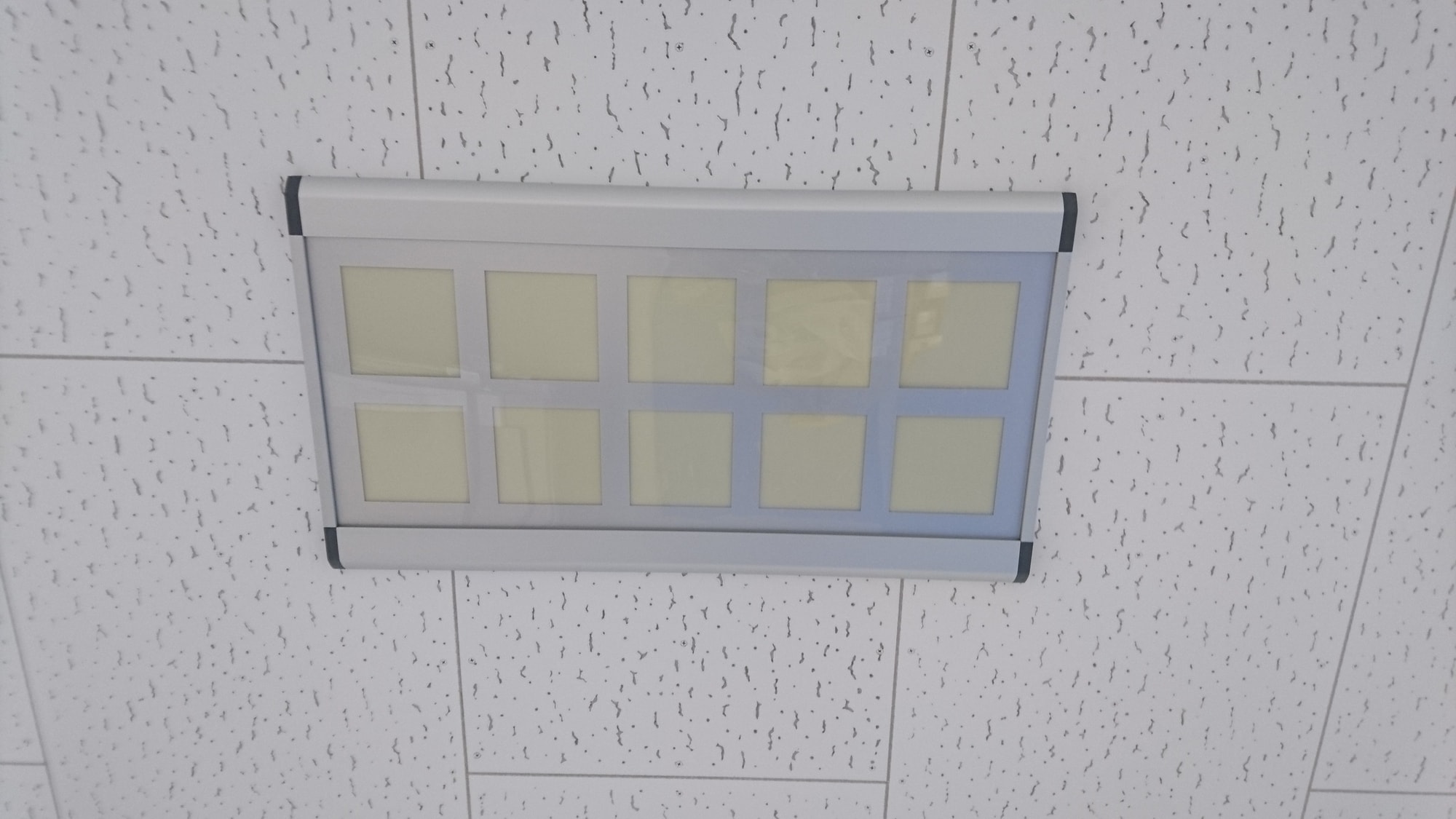 OLED recessed lighting fixtures Japanese Red Cross Kochi Hospital