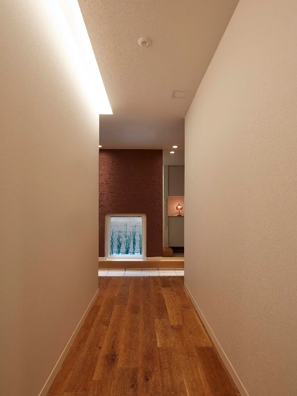 OLED Lights in the Hallway