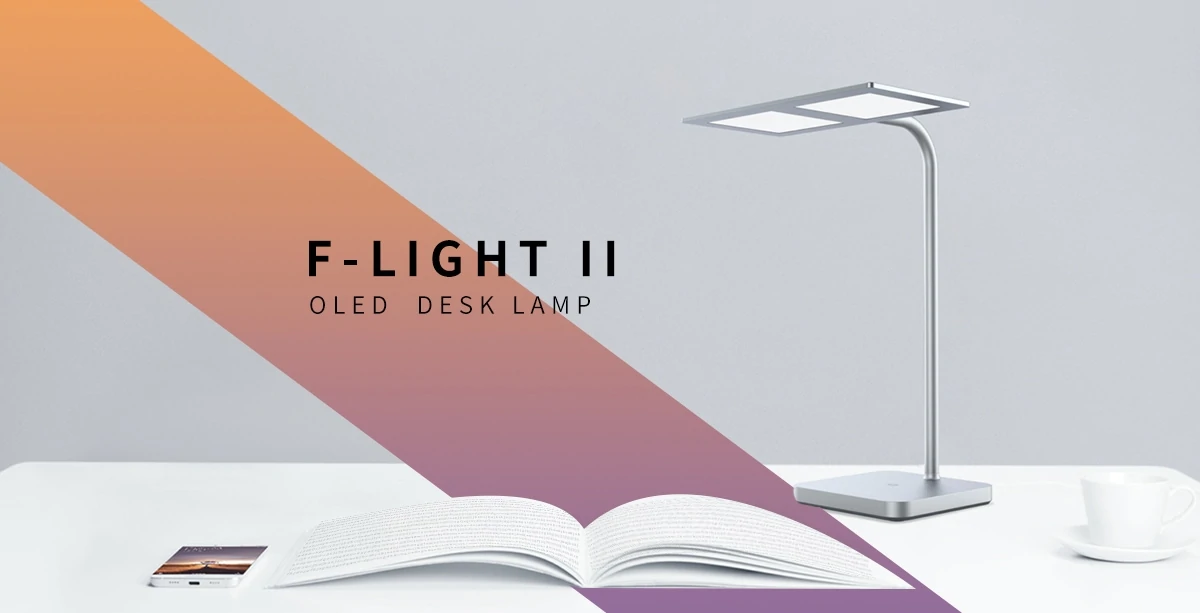 F-Light II OLED desk lamp 1