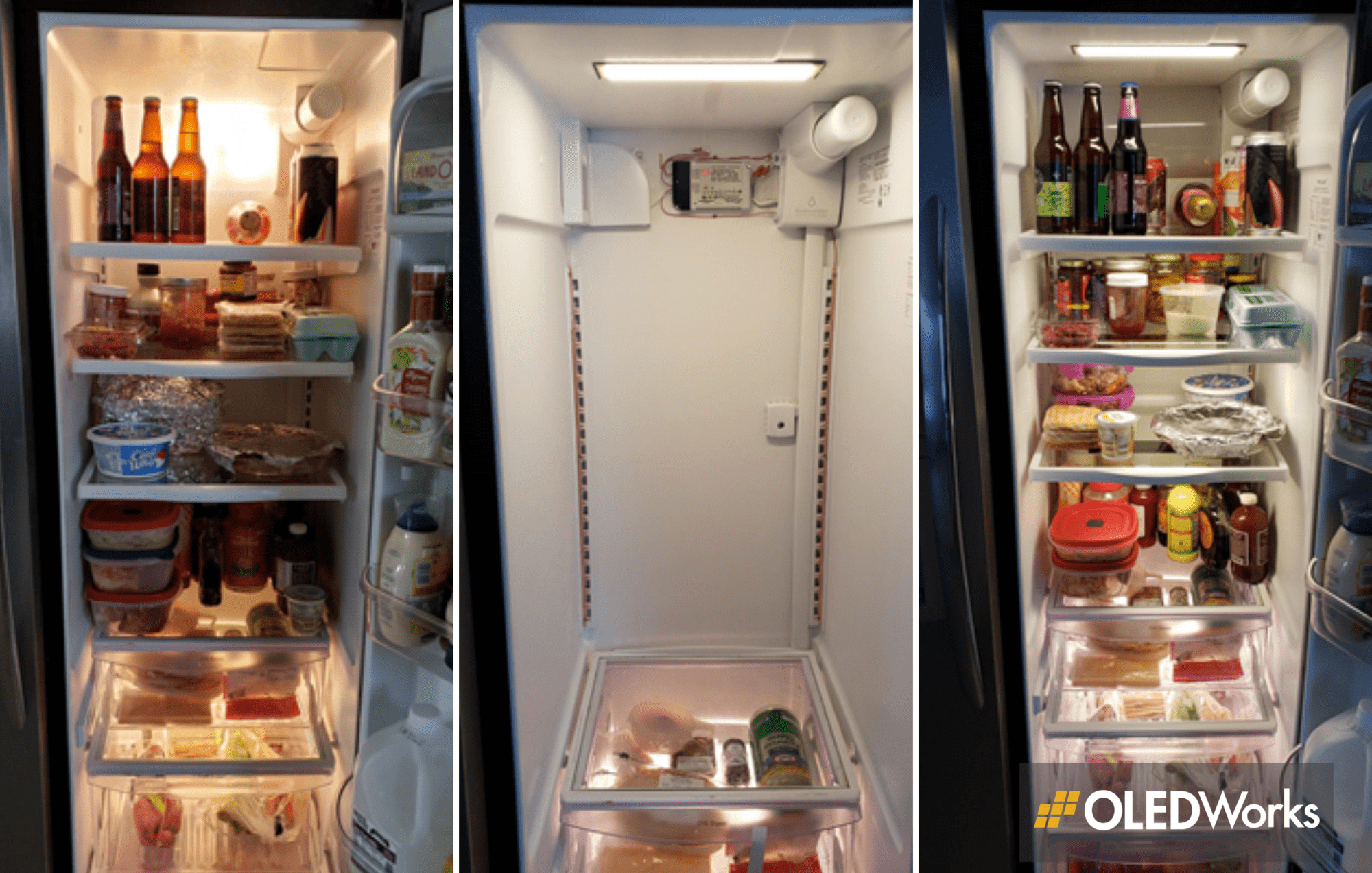 OLED Refrigerator Retrofit