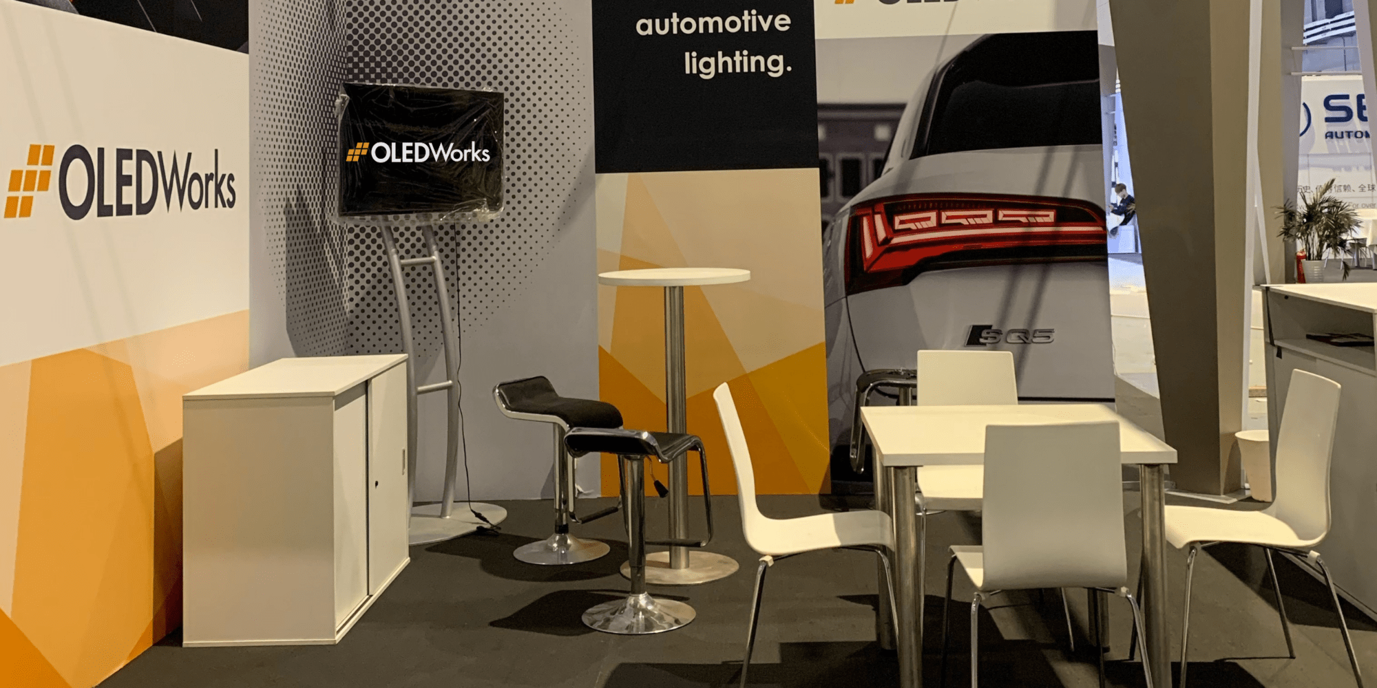 OLEDWorks Auto Shanghai Booth