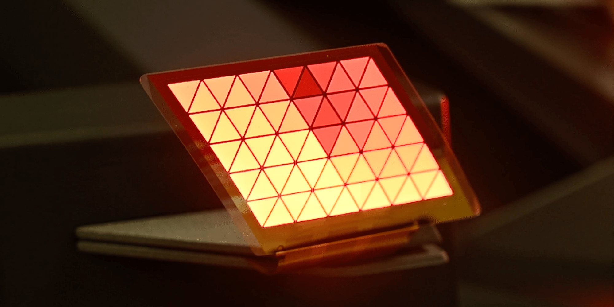Segmented OLED Lighting Panel