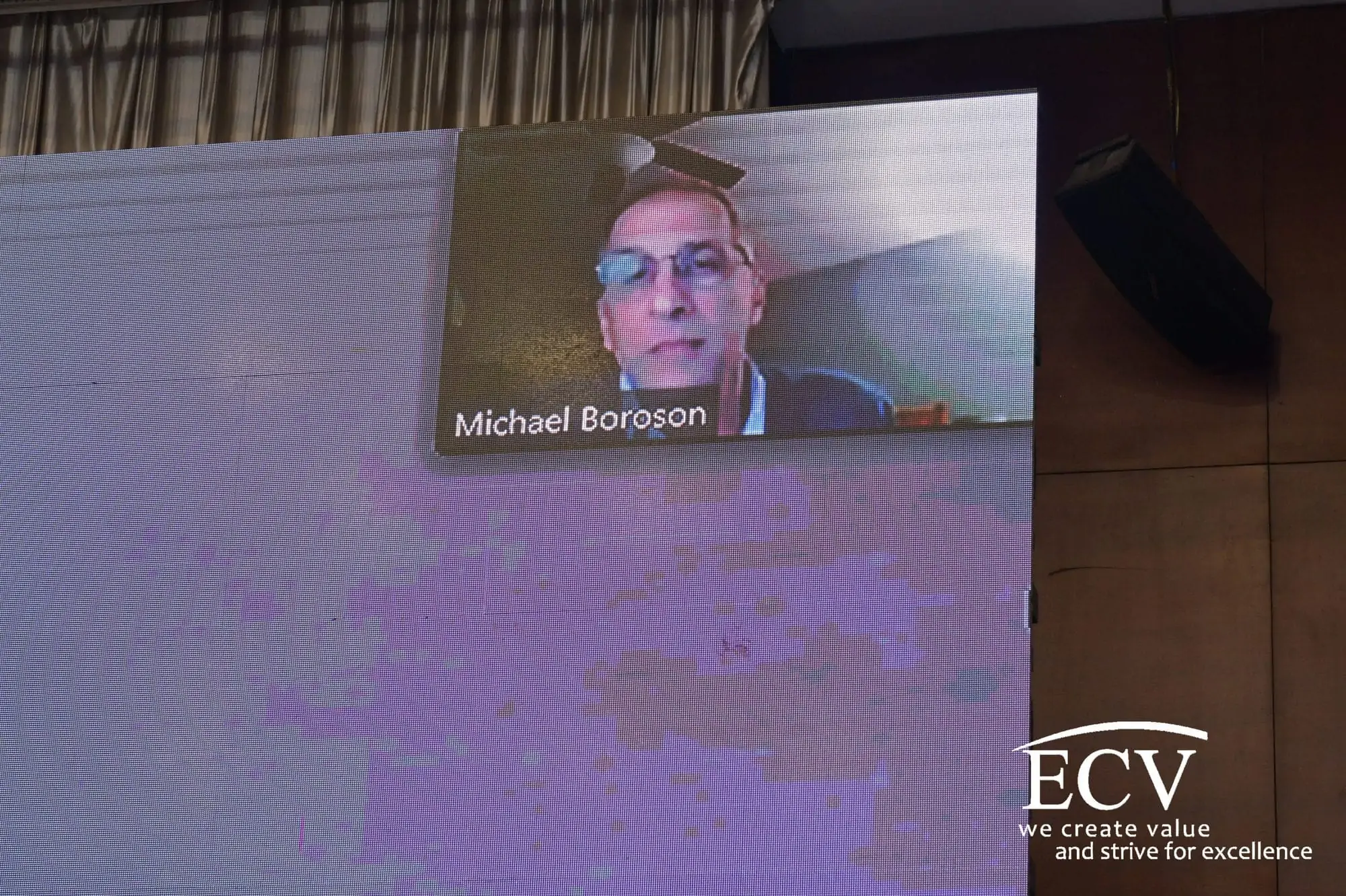 Dr. Michael Boroson presents virtually at China Automotive Lighting Innovation Summit