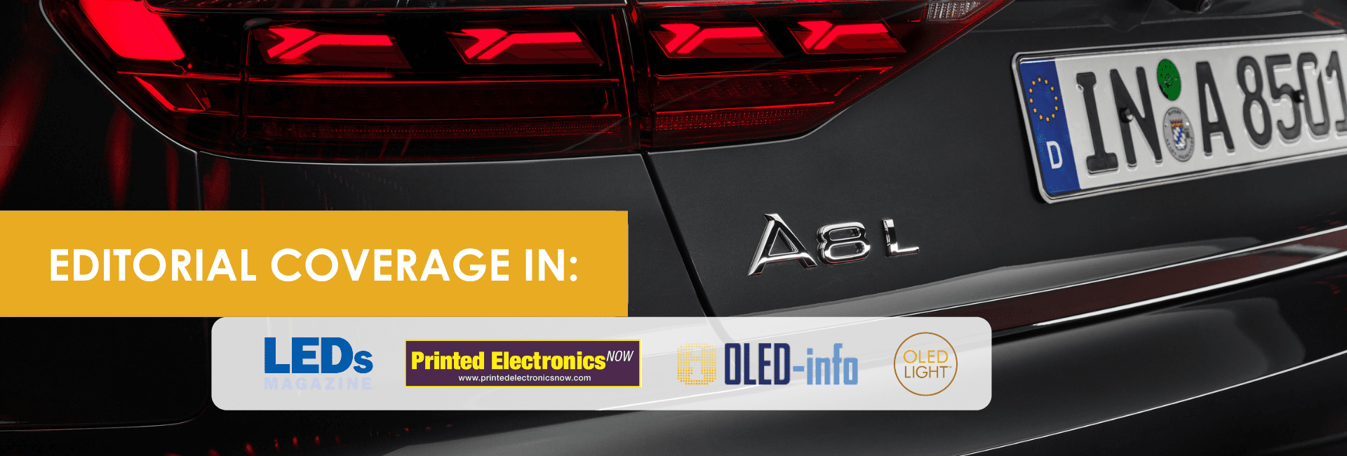 What's the Buzz? Industry Excited About Digital OLED Lighting in Audi A8