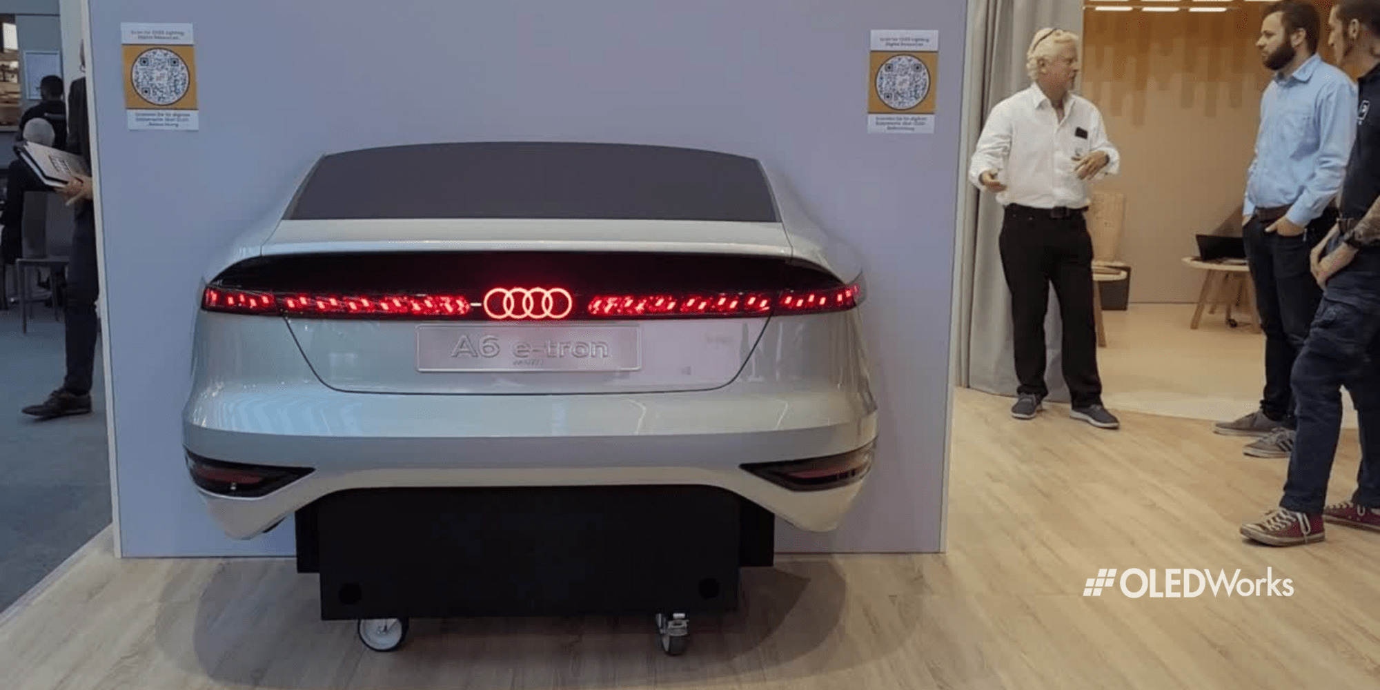 Audi A6 E-tron Demonstrator | OLEDWorks