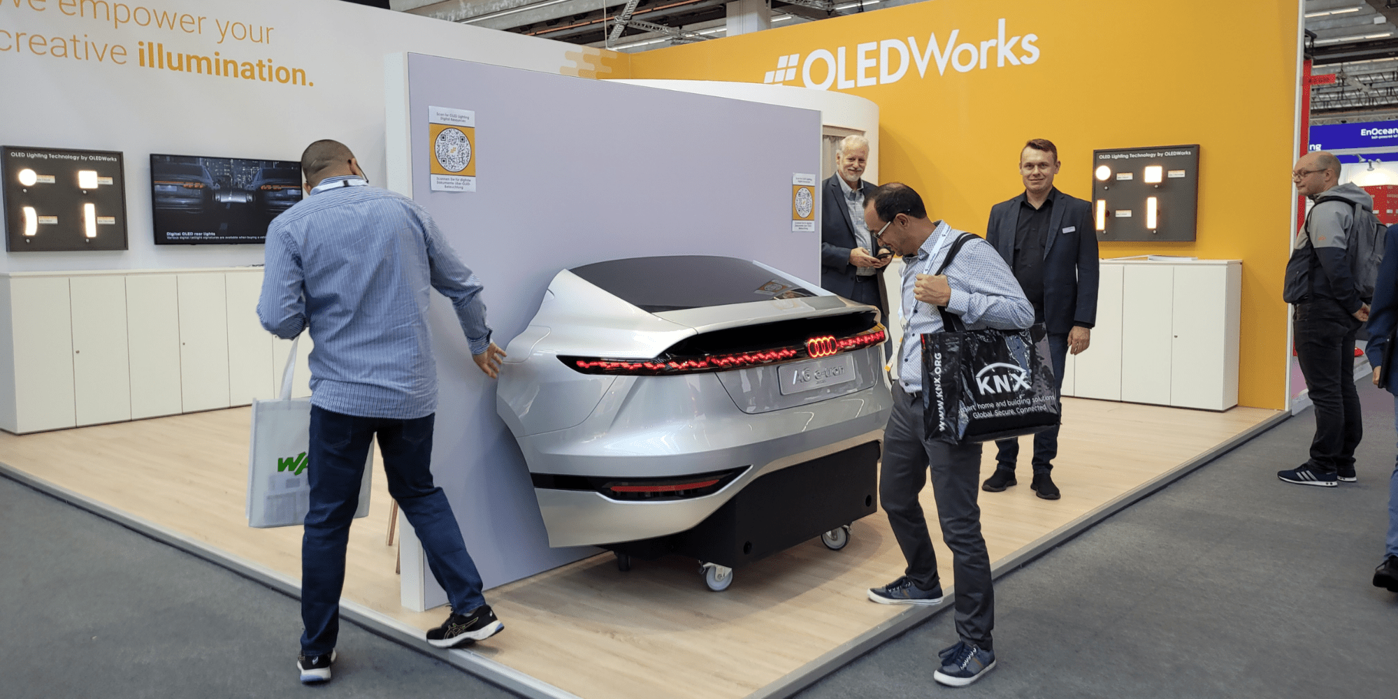 Audi A6 E-tron Demonstrator | OLEDWorks