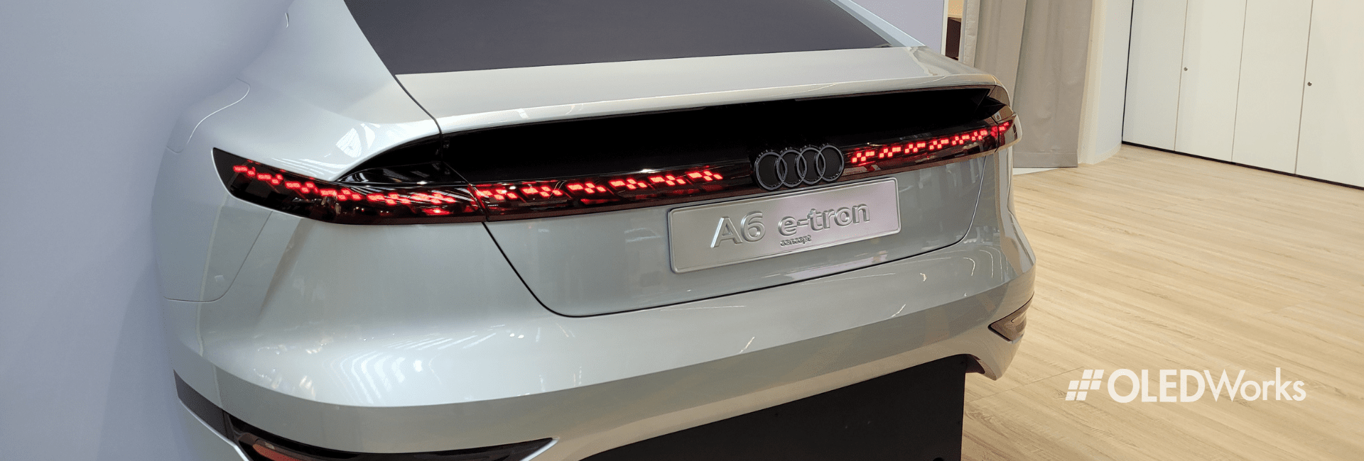 Audi A6 e-tron Rear Demonstrator | OLEDWorks
