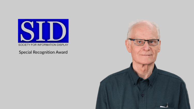 Dr. John Hamer, CIO OLEDWorks, Honored with 2025 Special Recognition Award by Society for Information Display